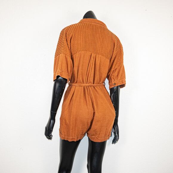 SPELL & The Gypsy Collective Rani Romper in copper size XS - Picture 4 of 9